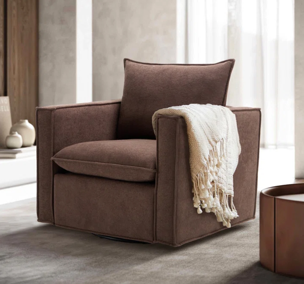 Braithwaite Upholstered Pouf